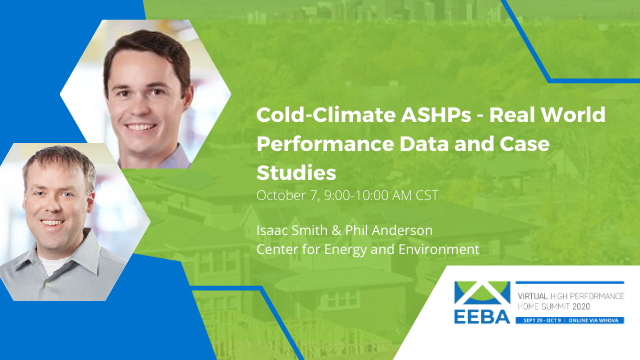 Cold-Climate ASHPs - Real World Performance Data and Case Studies