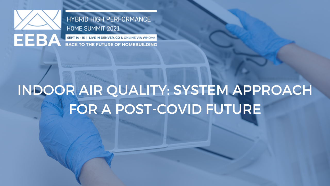 Indoor Air Quality: System Approach for a Post-Covid Future