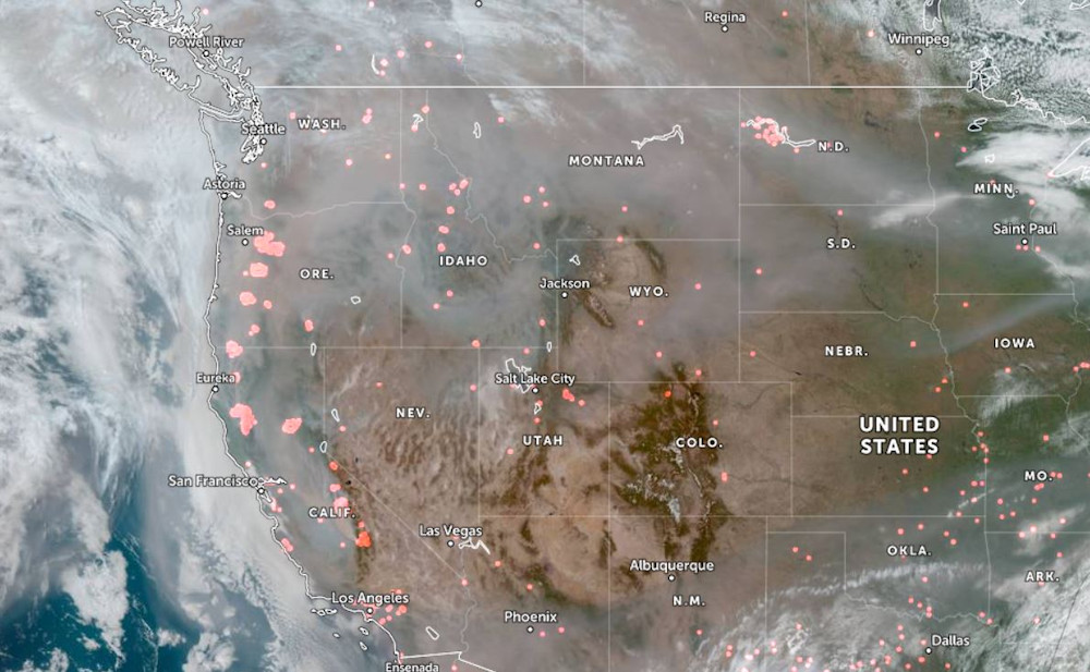 NASA Smoke Image