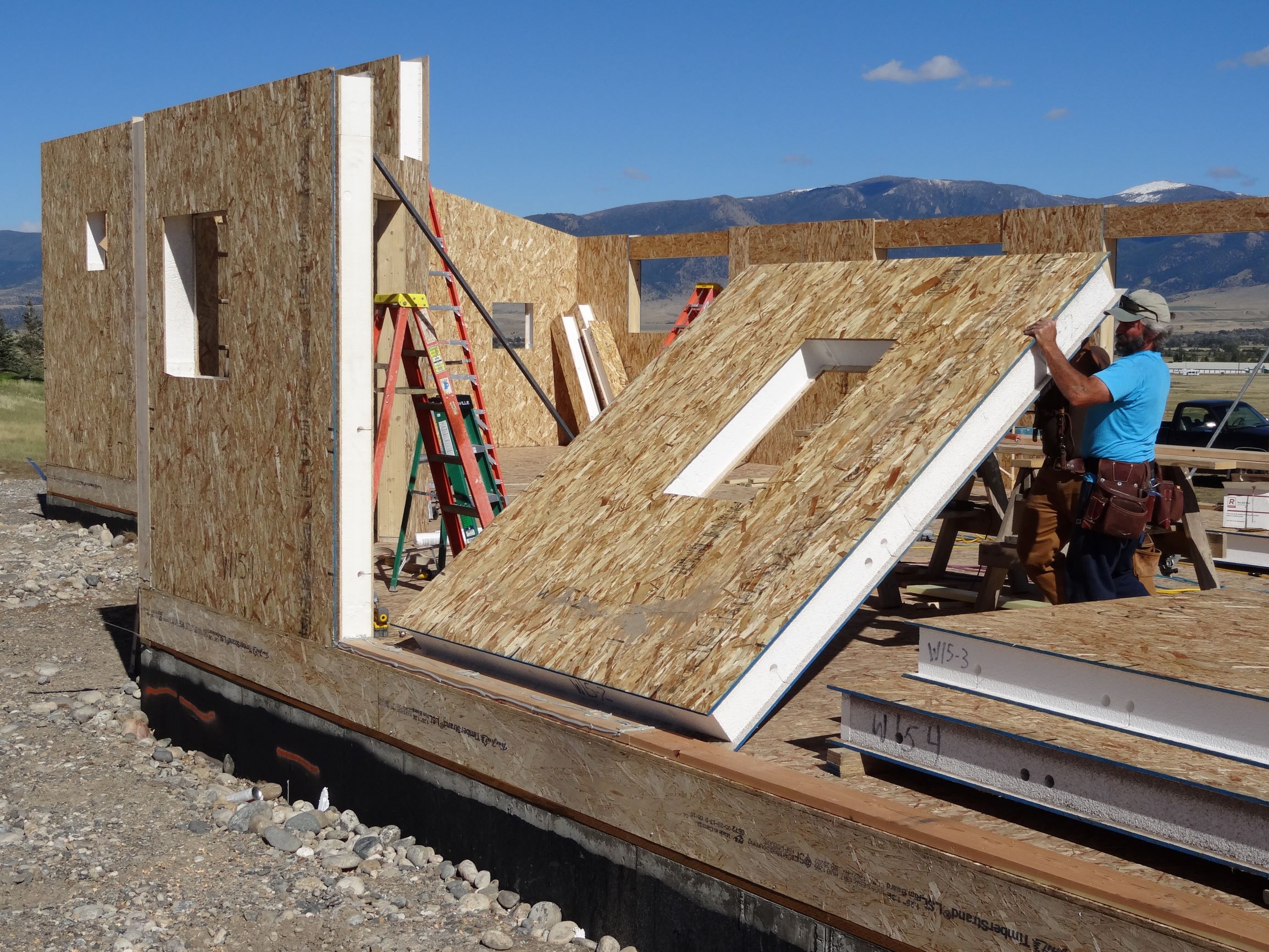 Structural insulated panels (SIPs)